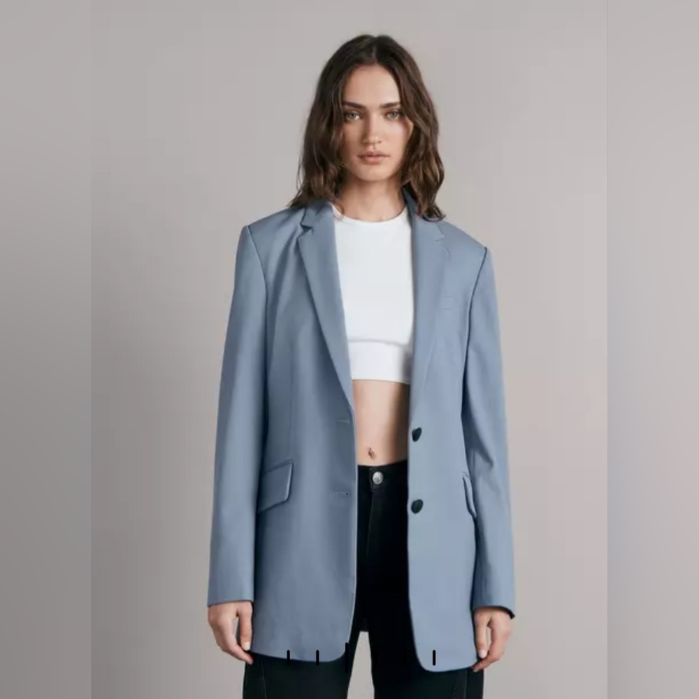 rag & bone Sky Blue Women's Blazer
